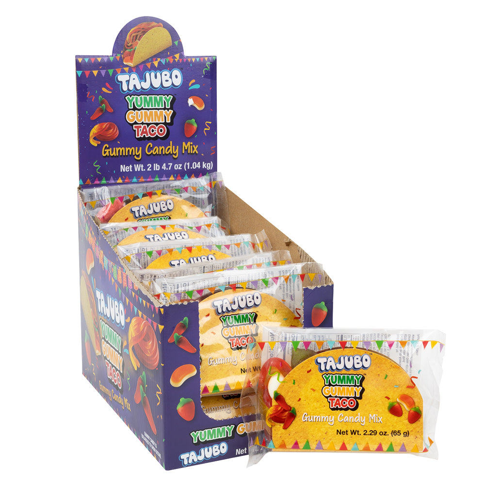 TAJUBO YUMMY GUMMY TACOS 2.29 OZ