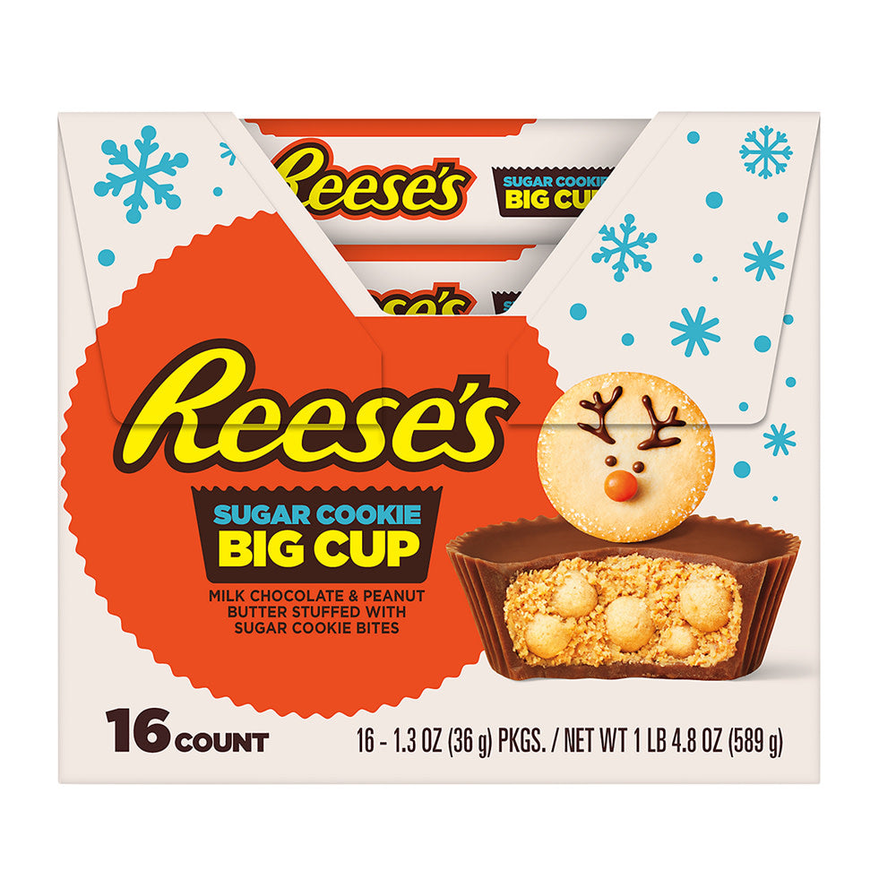 Reese's Big Cup Sugar Cookie - 16ct