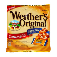 Werther's Original Sugar Free - 12ct Peg Bags