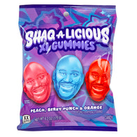 Shaq-a-licious XL Gummies Peg Bags - 12ct