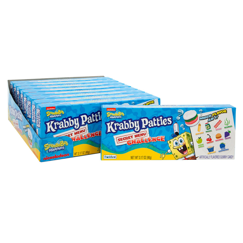 Spongebob Squarepants Krabby Patties Secret Menu - 9ct