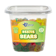 Bestie Bears Assorted Gummy Bears Tubs - 12ct