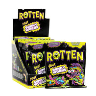 Rotten Sour Gummy Worms Peg Bags - 8ct