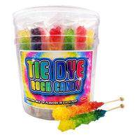 Tie Dye Rock Candy Tubs - 36ct