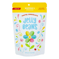 Kopper’s Chocolate Pastel Jelly Beans Bags - 12ct