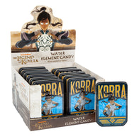 Avatar The Legend of Korra Water Element Blue Raspberry Candy Tins - 12ct