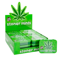 Stoner Mints Leaf Shaped Peppermints Tins - 18ct