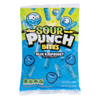 Sour Punch Blue Raspberry Bites Peg Bags - 12ct