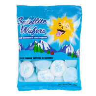 Gerrit’s Blue Raspberry Sour Powder Satellite Wafers Peg Bags - 12ct
