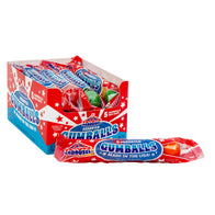 Carousel Assorted Gumballs 5 Piece Tubes - 12ct