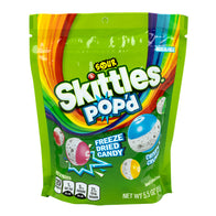 Skittles Pop'd Sour Freeze Dried Candy Pouches - 8ct