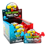Toxic Waste Slime Licker Double Play Sour Candy Ooze Pouches - 12ct