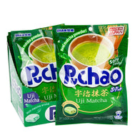 Puchao Uji Matcha Chewy Gummy Candy Peg Bags - 6ct