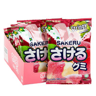 Sakeru White Peach Gummy Peg Bags - 10ct