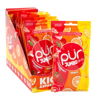 Pur Strawberry Orange Banana Jumbo Gum 2.9oz - 10ct