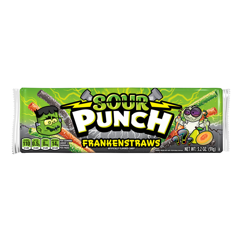 Sour Punch Frankenstraws - 24ct