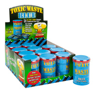 Toxic Waste Sour Candy Blue Drum - 12ct