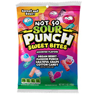 Sour Punch Assorted Sweet Bites Peg Bags - 12ct