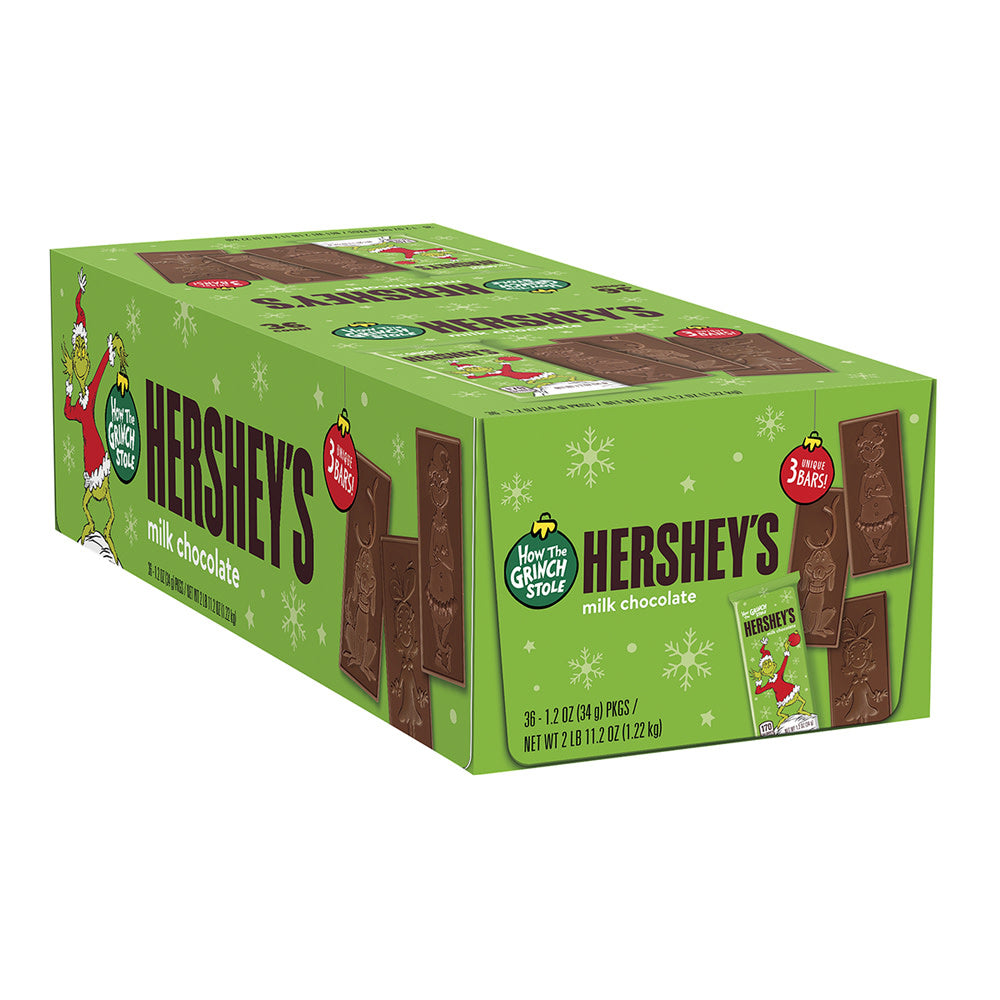 The Grinch Hershey's Milk Chocolate Bars - 36ct