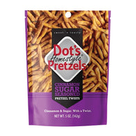 DOT&rsquo;S PRETZELS CINNAMON SUGAR 5 OZ POUCH
