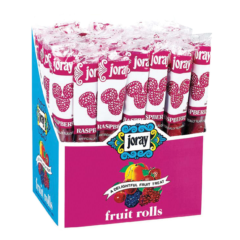 JORAY RASPBERRY FRUIT ROLLS 0.75 OZ