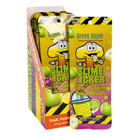 Slime Licker Sour Green Apple Popping Boba Pearls - 10ct
