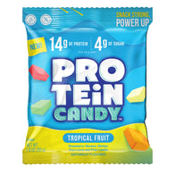 Protein Candy Tropical Fruit Peg Bags - 12ct