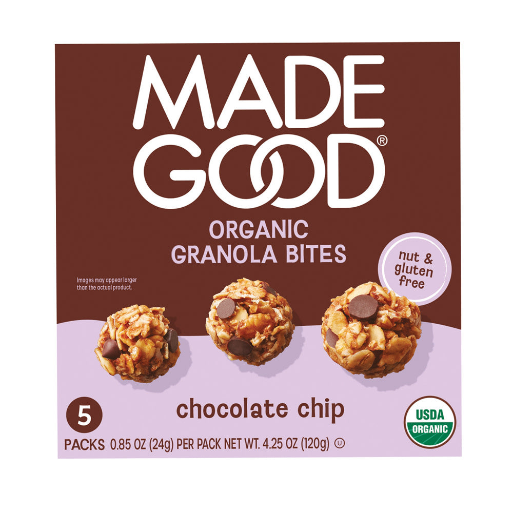 MADEGOOD - CHOCOLATE CHIP GRA BITES(5CT) - 4.25OZ