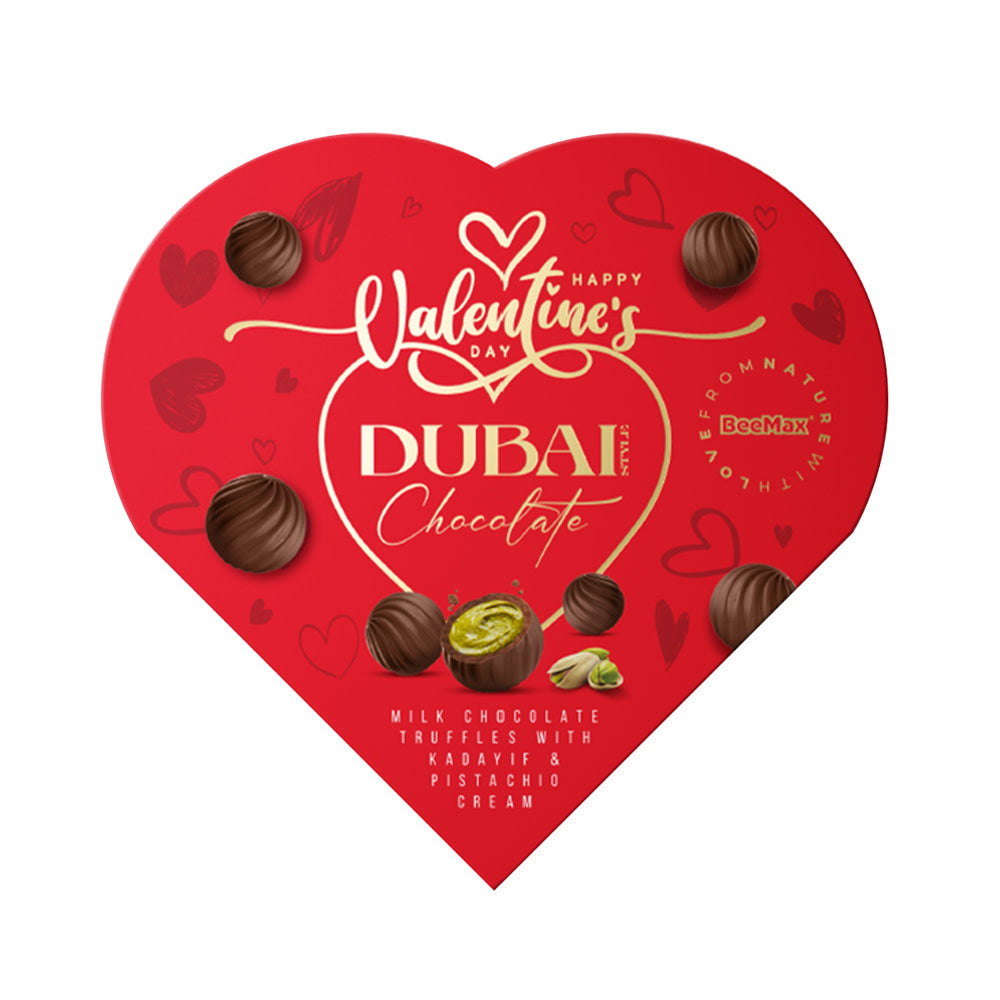 Dubai Milk Chocolate Truffles Heart - 12ct – CandyStore.com