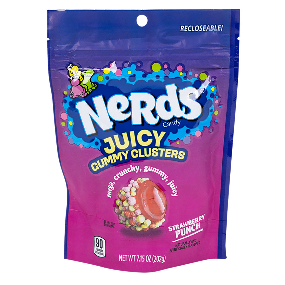 Nerds Juicy Gummy Clusters Strawberry Punch - 6ct