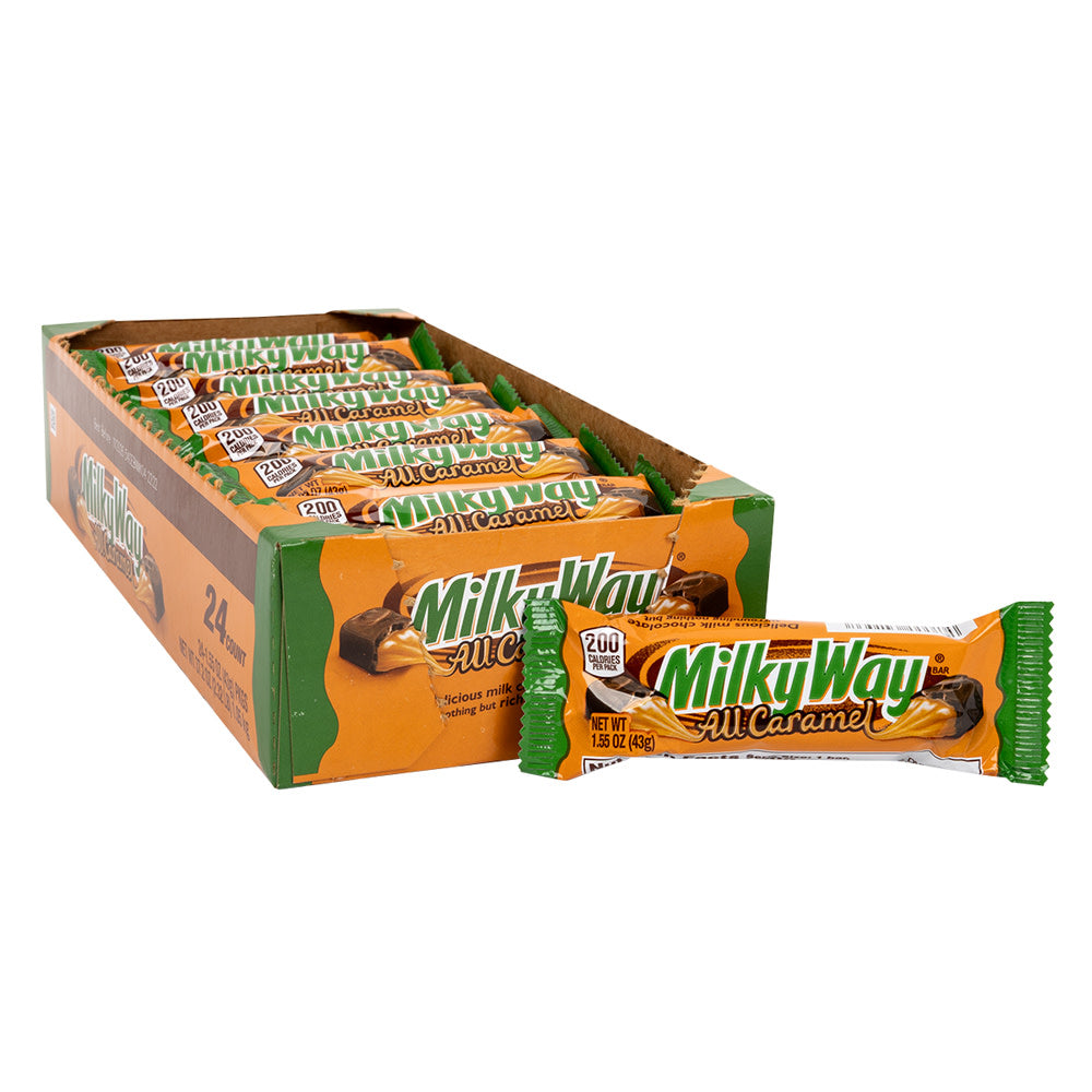 Milky Way All Caramel Bars - 24ct