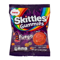 Skittles Fuego Gummies Peg Bags - 12ct