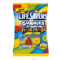 Lifesavers Gummies Fruit Rings Peg Bags - 12ct