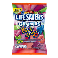 Life Savers X & O Gummies Peg Bags - 12ct
