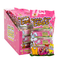Bubble Gum Eggs Peg Bags - 24ct