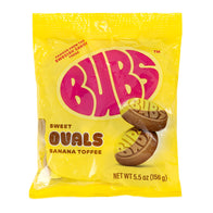 Bubs Sweet Ovals Banana Toffee Peg Bags - 8ct