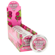 Retro Sours Raspberry Tins - 8ct