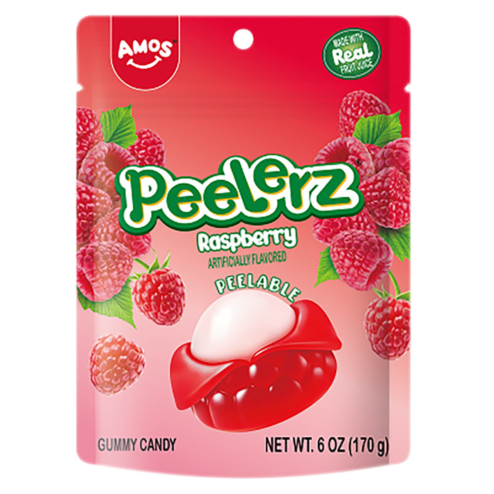 Peelerz Gummy Raspberry - 12ct