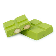 Pistachio Flavored Almond Bark Bites - 5lb Bulk