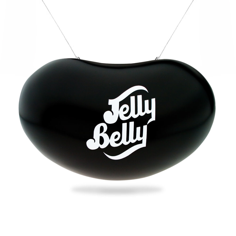 Jelly Belly 15" 3D Hanging Bean Black - 1ct