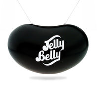Jelly Belly 15" 3D Hanging Bean Black - 1ct