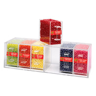 Jelly Belly 6 Drawer Plexiglass Display Unit - 1ct