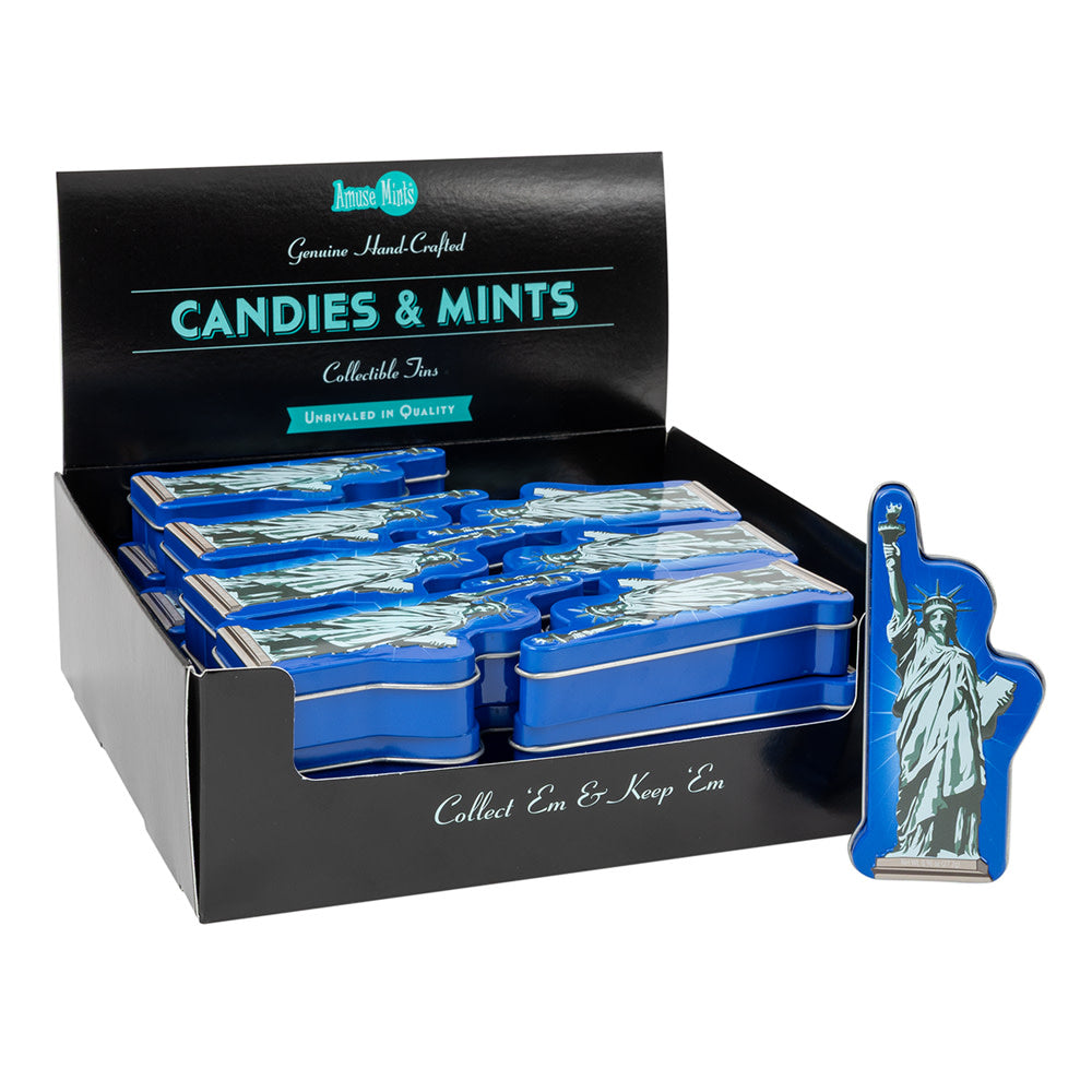 I Love NY Statue of Liberty Mints Tin - 24ct