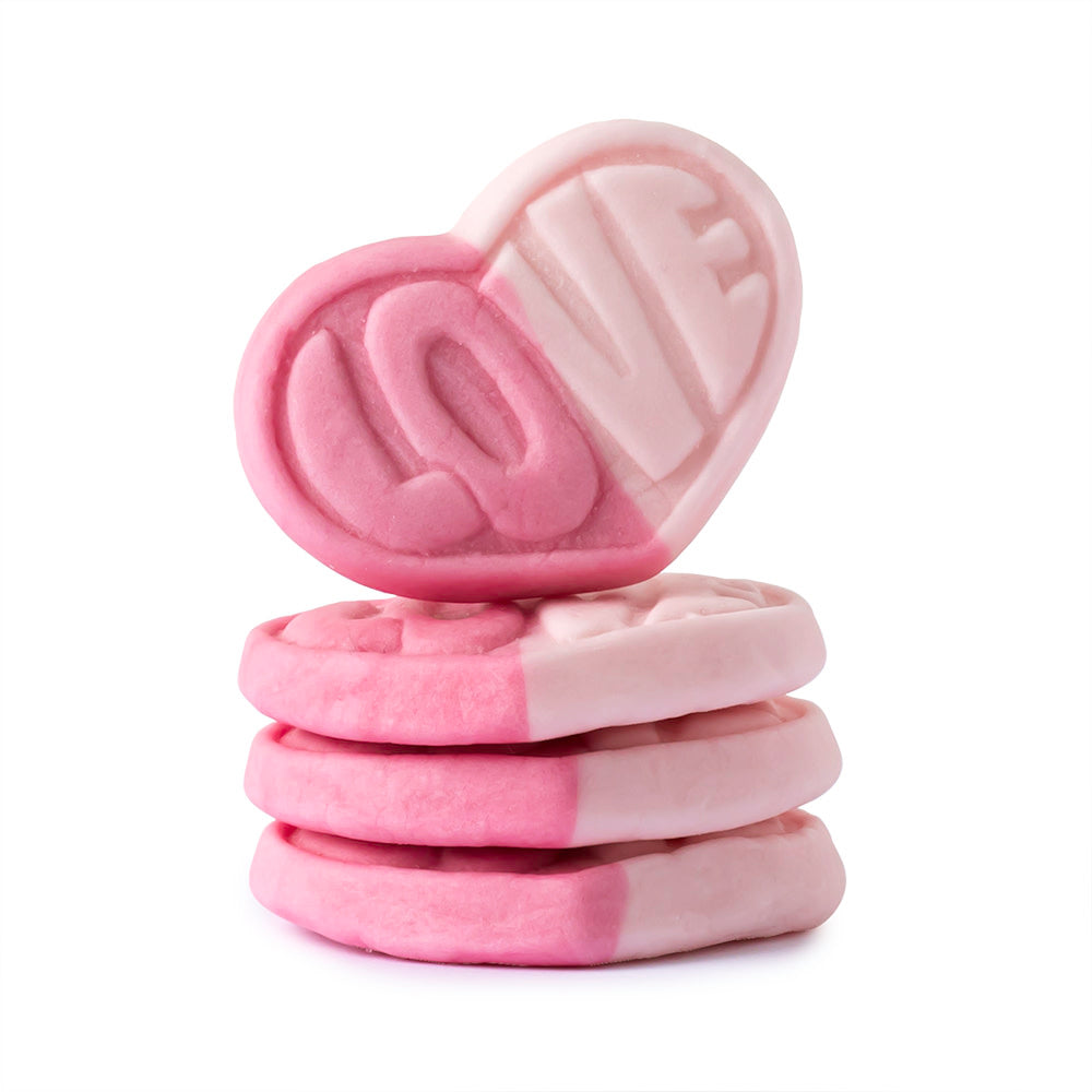 Swedish Style Hearts Strawberry Vanilla - 5lb