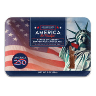 Statue Of Liberty Milk Choc Minis Tin - 9ct