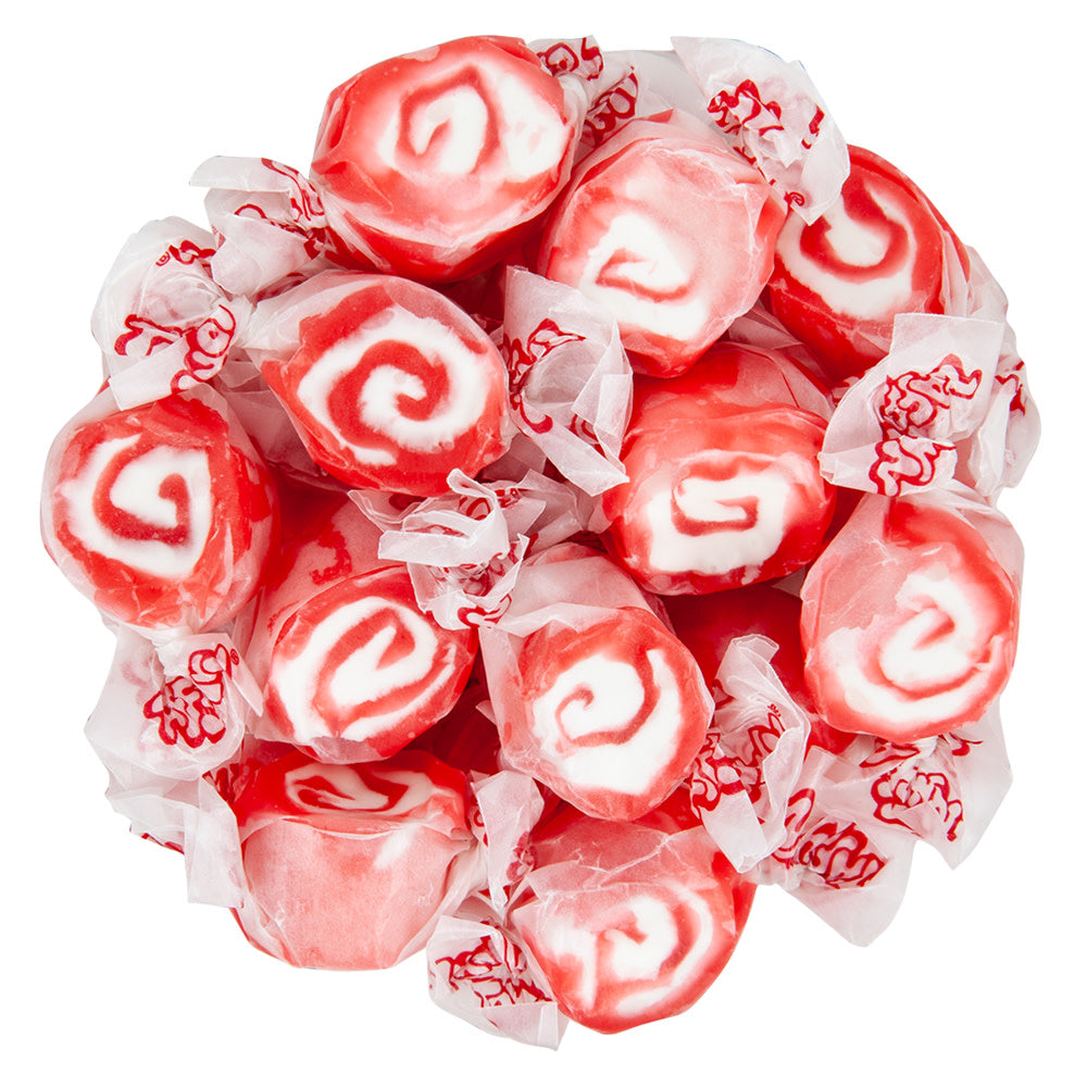 Red Licorice Swirls Salt Water Taffy - Taffy Town