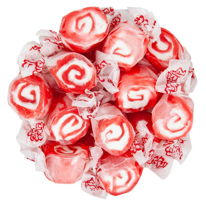 Red Licorice Swirls Salt Water Taffy - Taffy Town