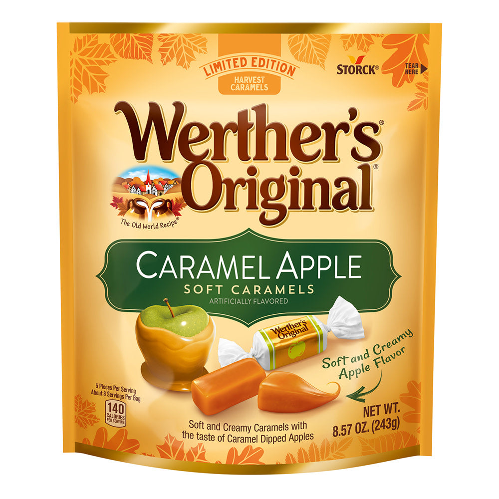 Werther's Original Caramel Apple Soft Caramels - 10ct