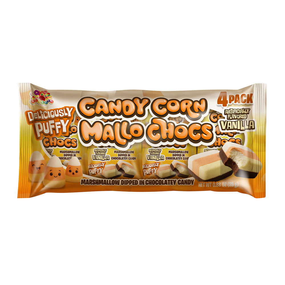 Candy Corn Mallow Chocs - 24ct