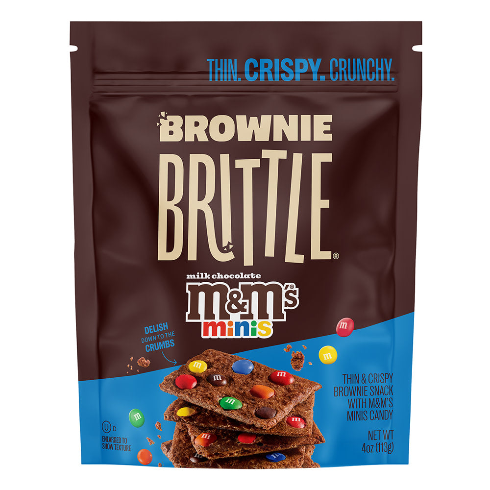 SHEILA G&rsquo;S M&amp;M&rsquo;S MINIS BROWNIE BRITTLE 4 OZ BAG